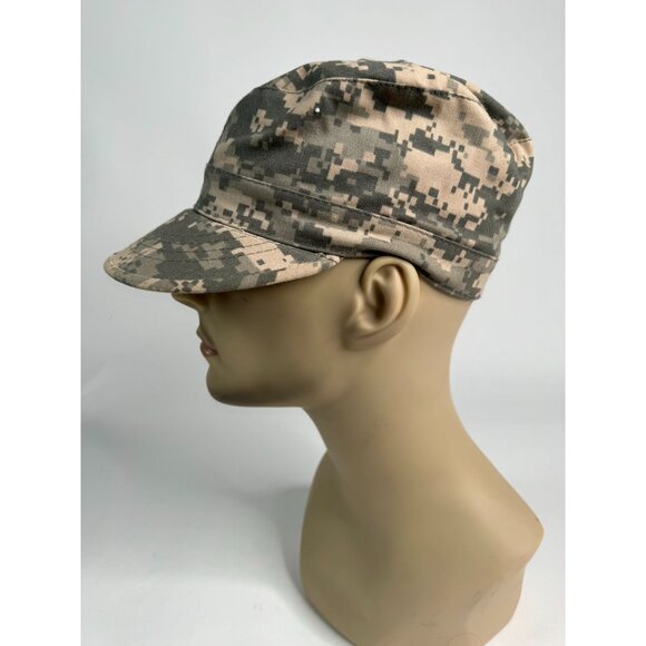 Vintage Military Digital Camo Combat Cap X-Small 6 3/4 Cotton & Polyester Unisex - Picture 15 of 16